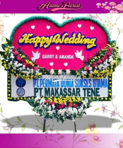 Bunga Papan Wedding Murah