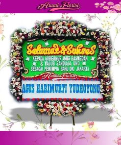 Bunga Papan selamat dan sukses di Ancol Jakarta Utara Arumi Florist