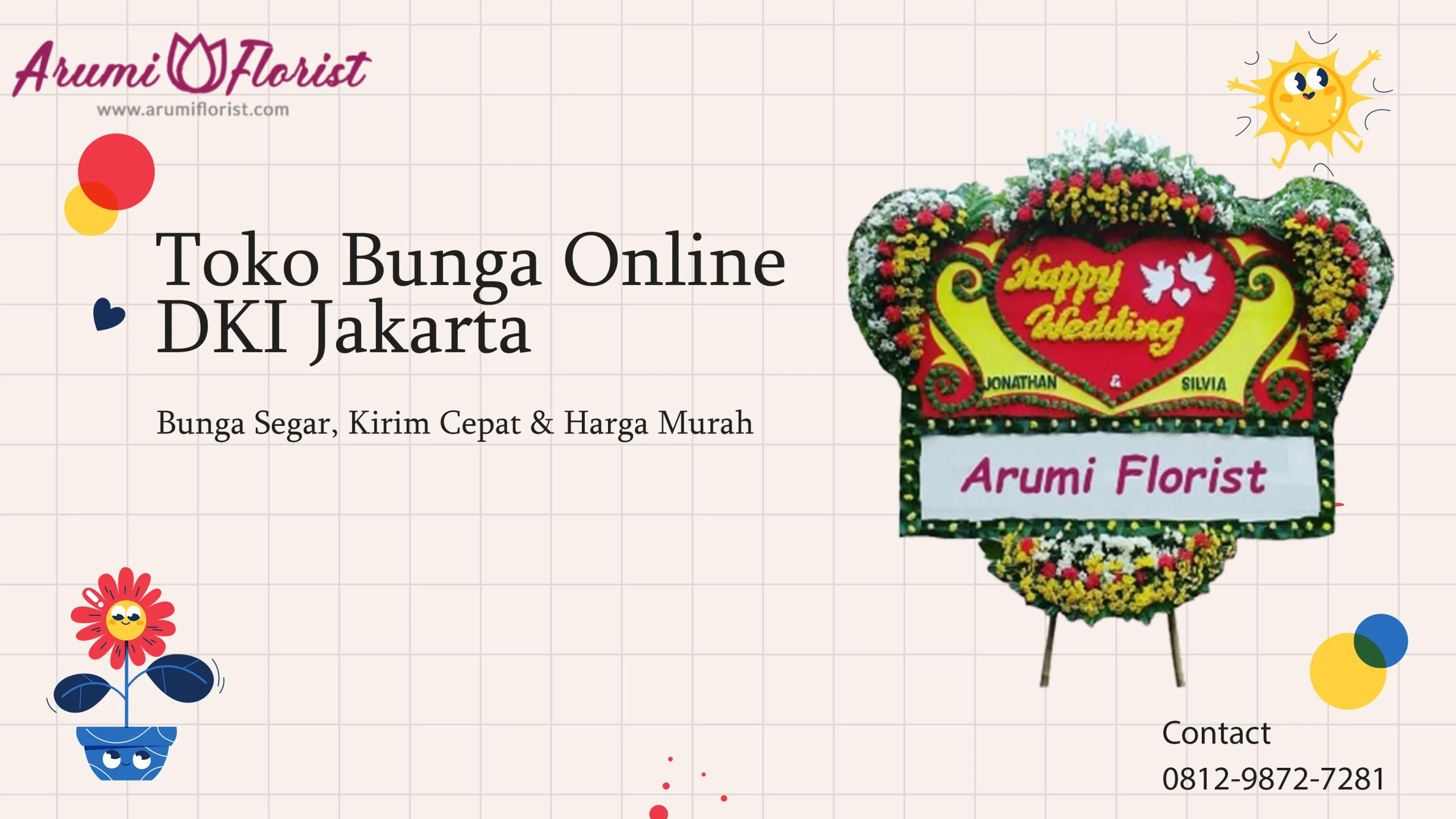 Jual Bunga Papan DKI Jakarta