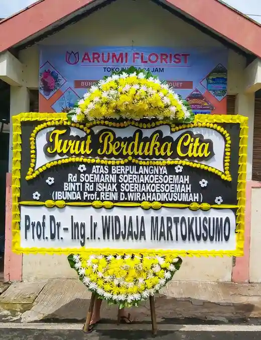 Toko Bunga Jakarta 24 Jam Arumi Florist melayani pengiriman ke seluruh wilayah Jakarta.